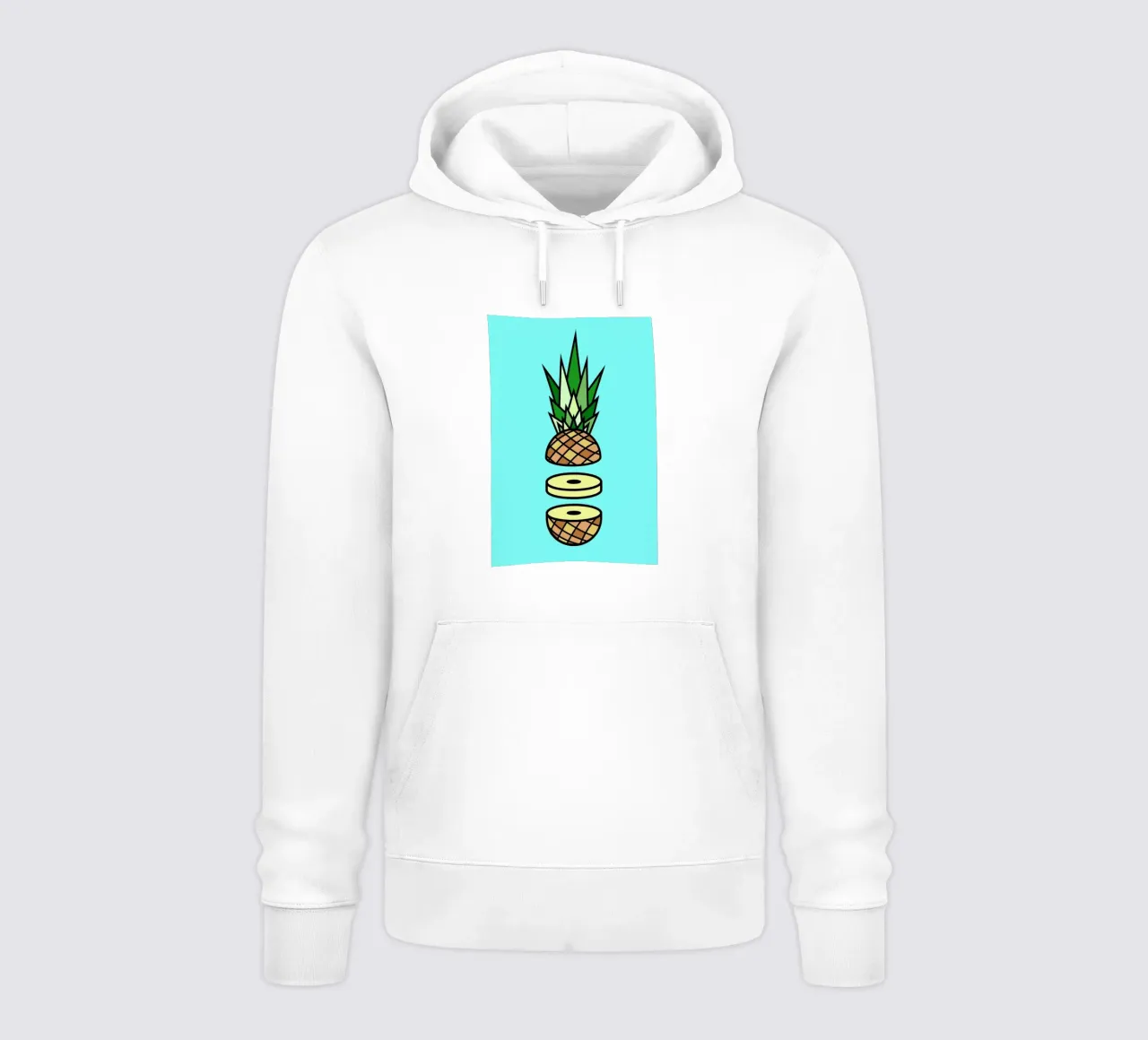 Pineapple felpa con cappuccio da Jan Luzar