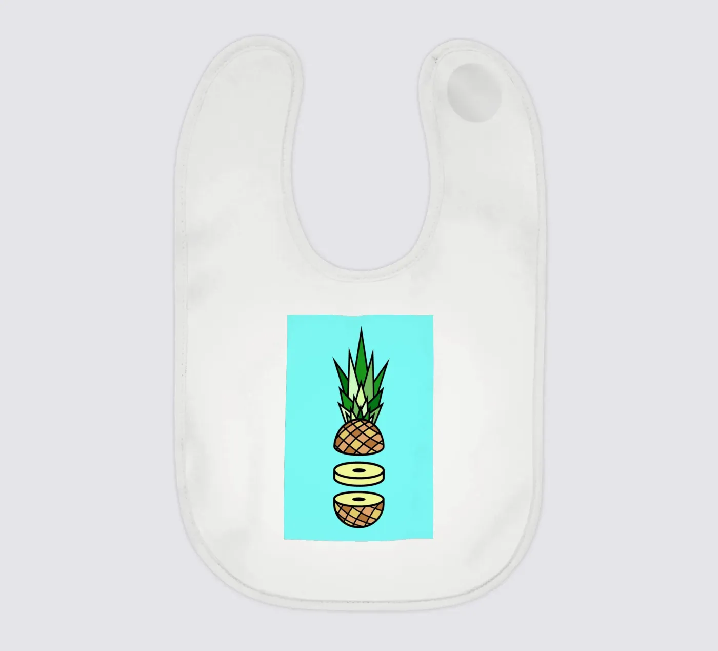 Pineapple Babylätzchen von Jan Luzar