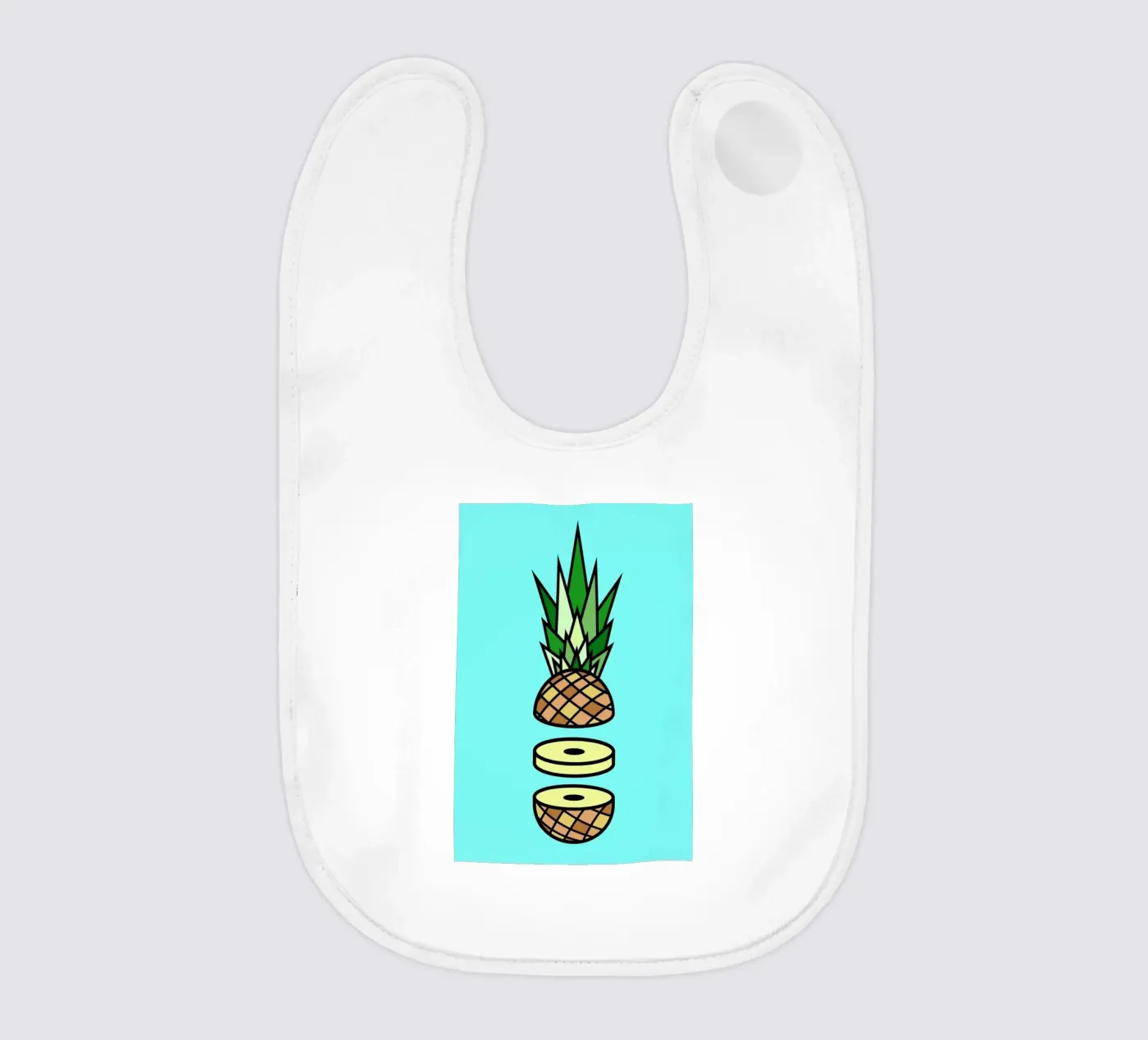 Pineapple Babylätzchen von Jan Luzar