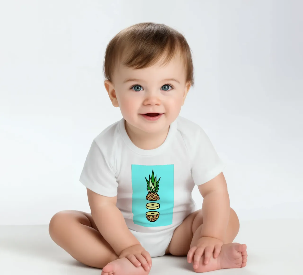 Pineapple body bébé de Jan Luzar