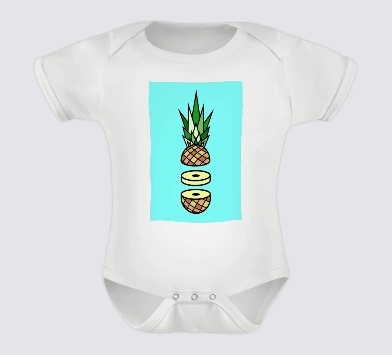 Pineapple body bébé de Jan Luzar