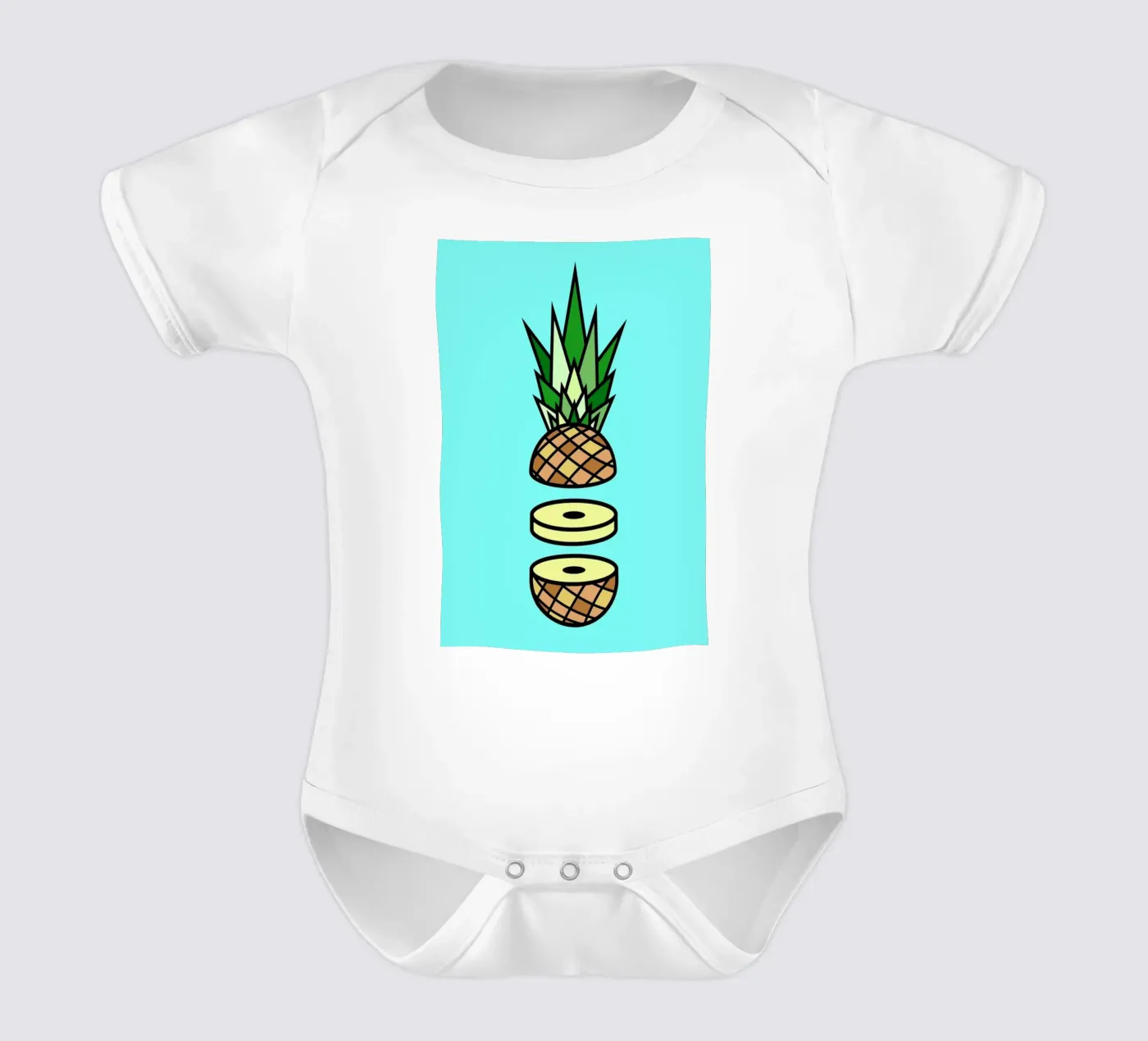 Pineapple body bébé de Jan Luzar