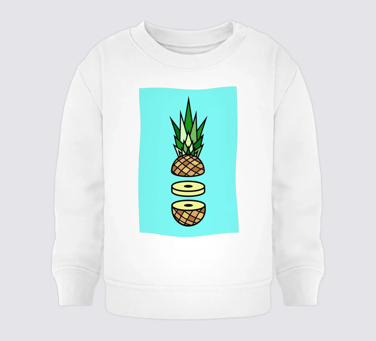 Pineapple felpa neonato da Jan Luzar