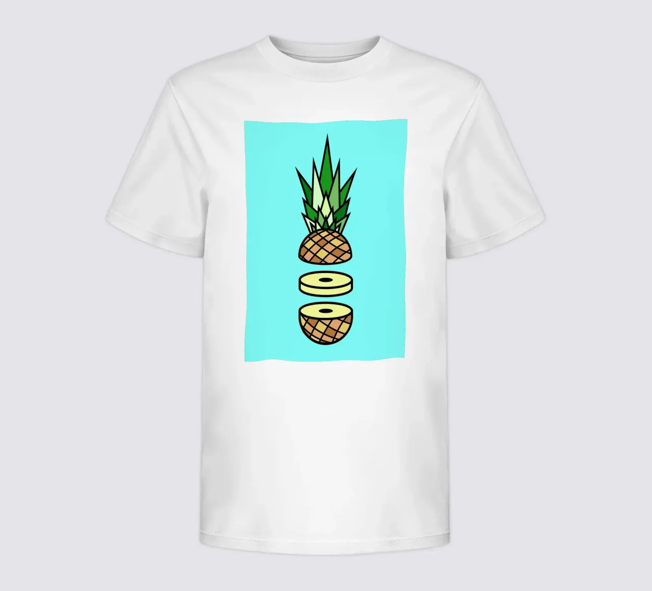 Pineapple t-shirt bambini da Jan Luzar