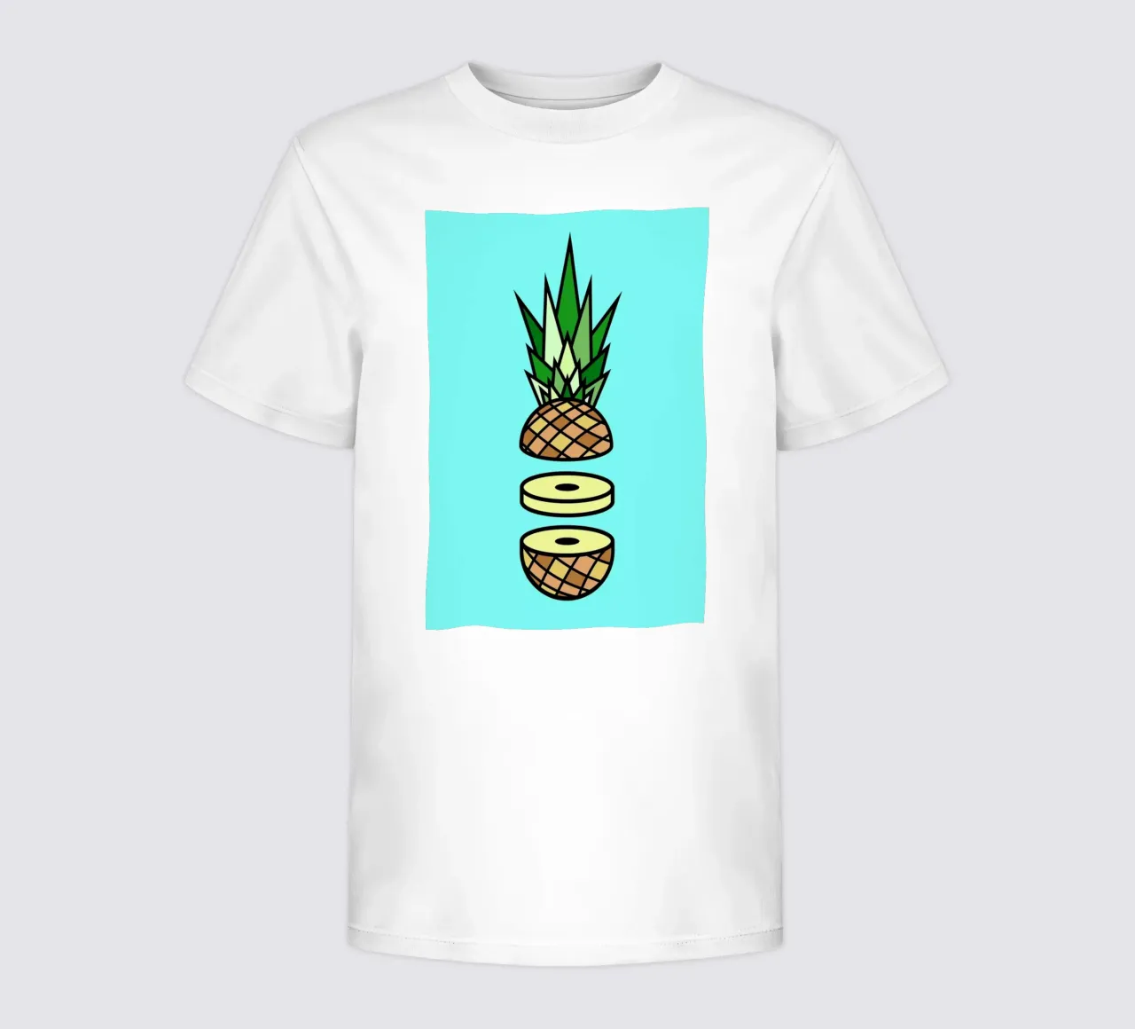 Pineapple t-shirt bambini da Jan Luzar