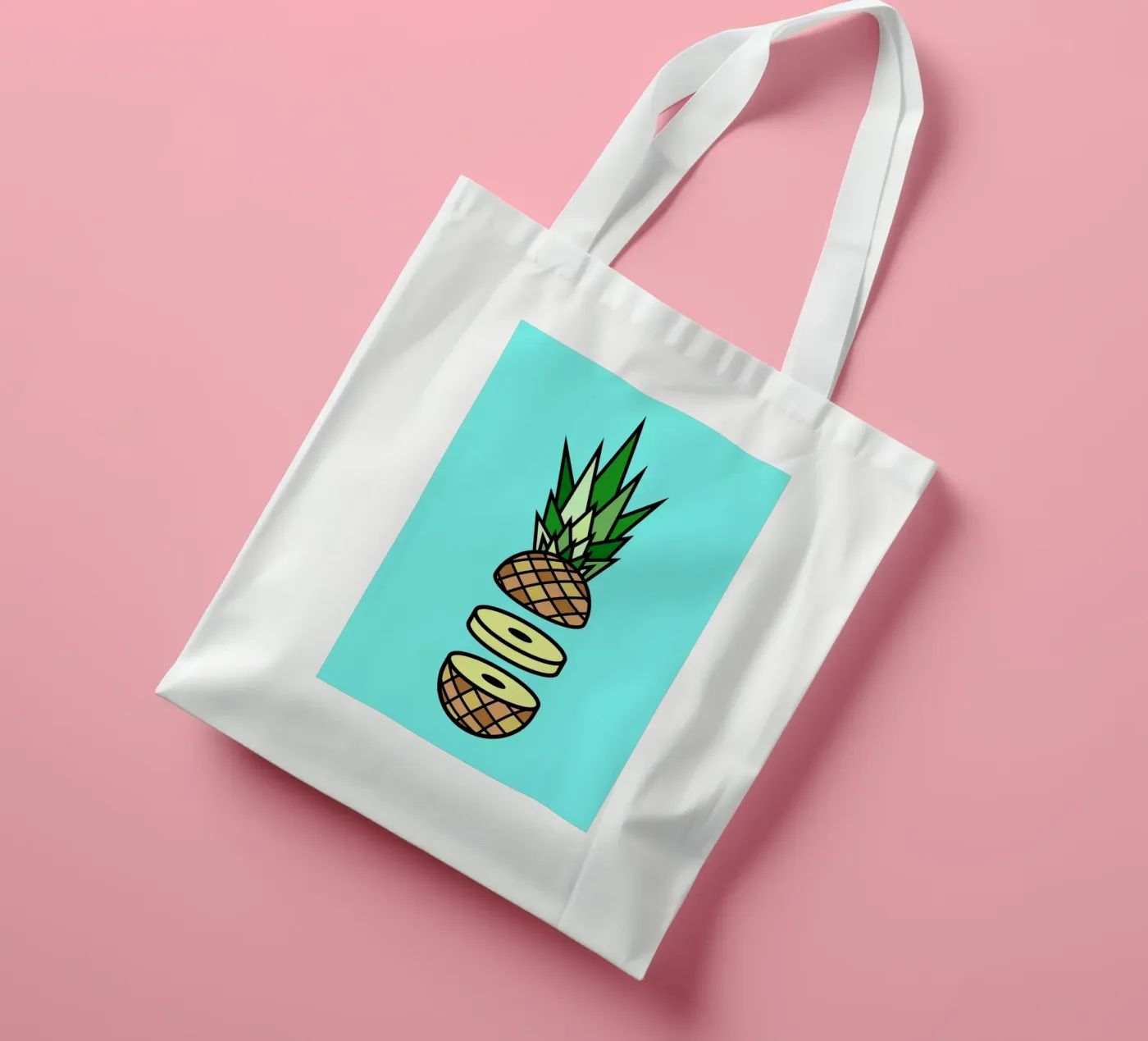 Pineapple borsa in juta da Jan Luzar
