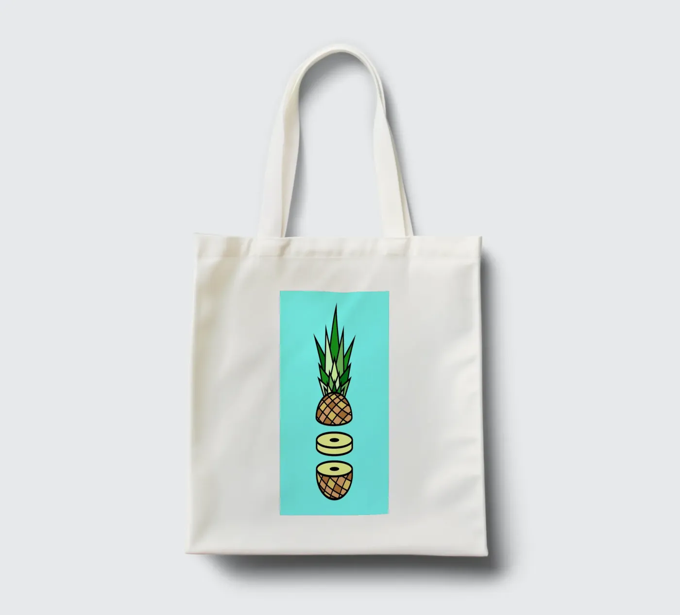 Pineapple tote bag by Jan Luzar