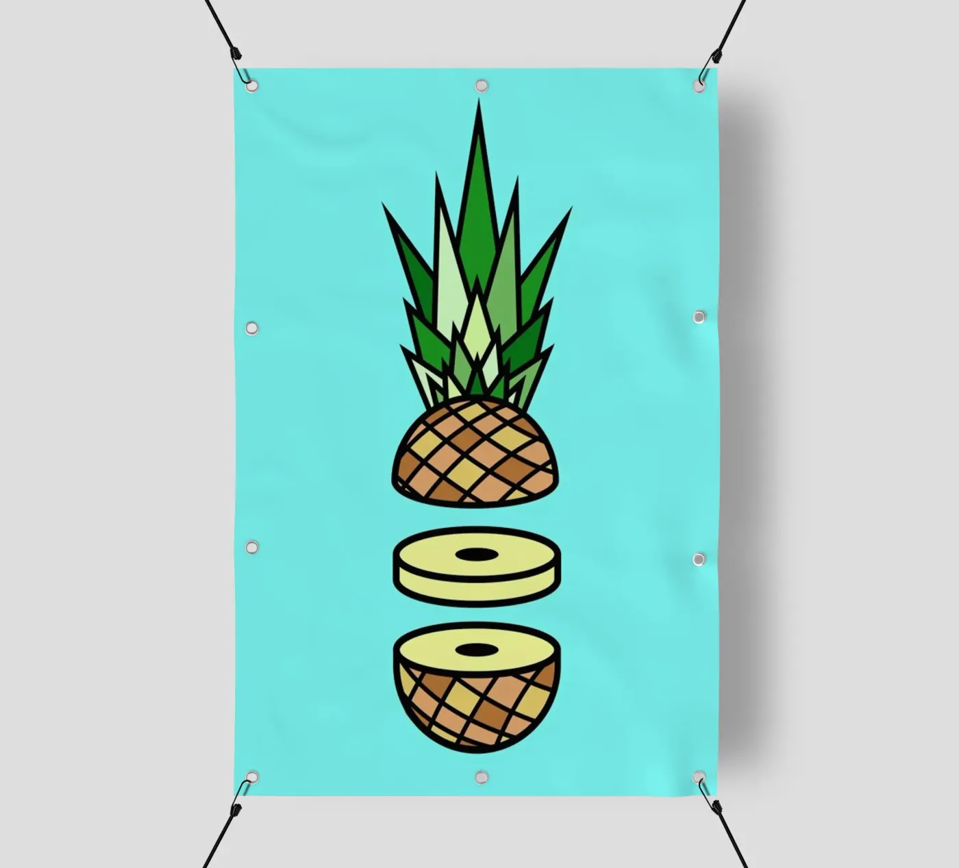 Pineapple PVC Plane von Jan Luzar