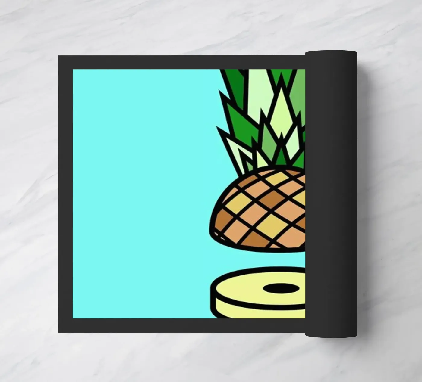Pineapple deurmat van Jan Luzar