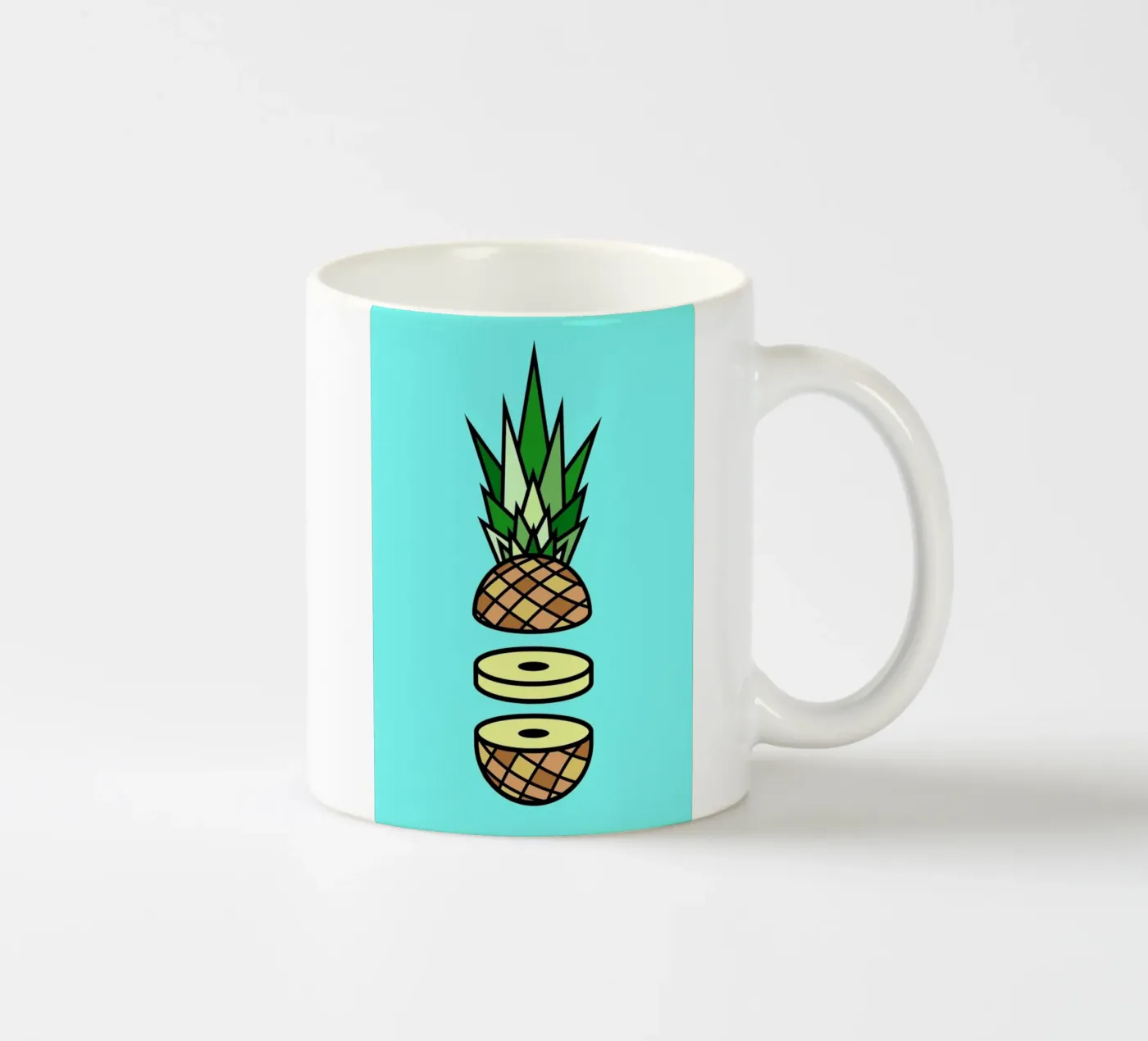 Pineapple Keramik Tasse von Jan Luzar
