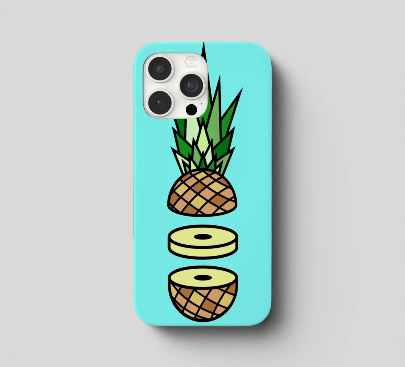 Pineapple iphone case by Jan Luzar