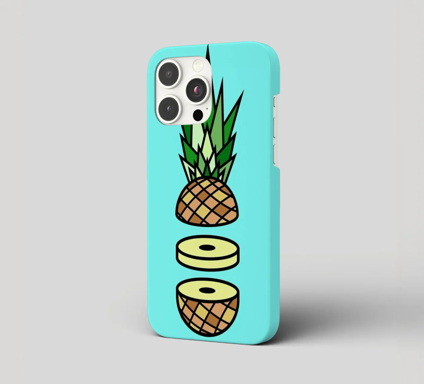 Pineapple iphone case by Jan Luzar