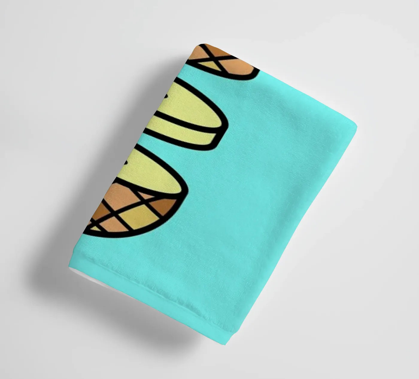 Pineapple badhanddoek van Jan Luzar