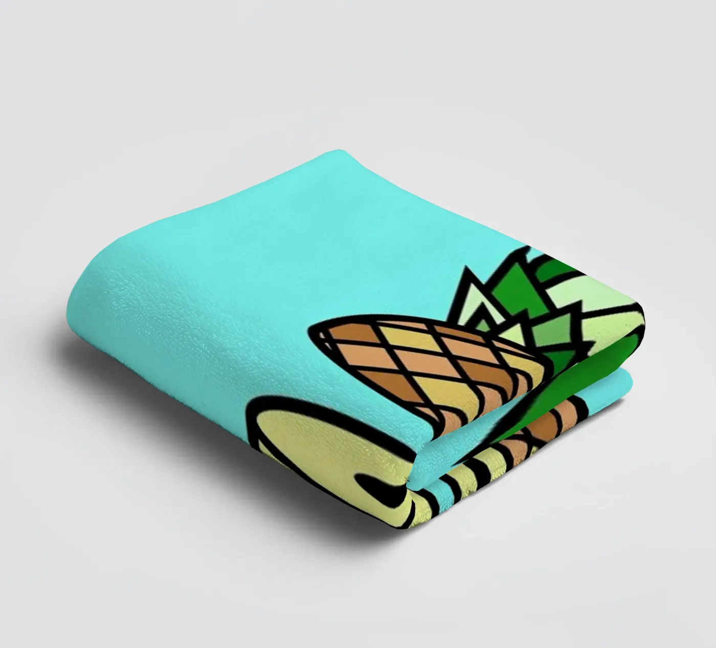 Pineapple badhanddoek van Jan Luzar