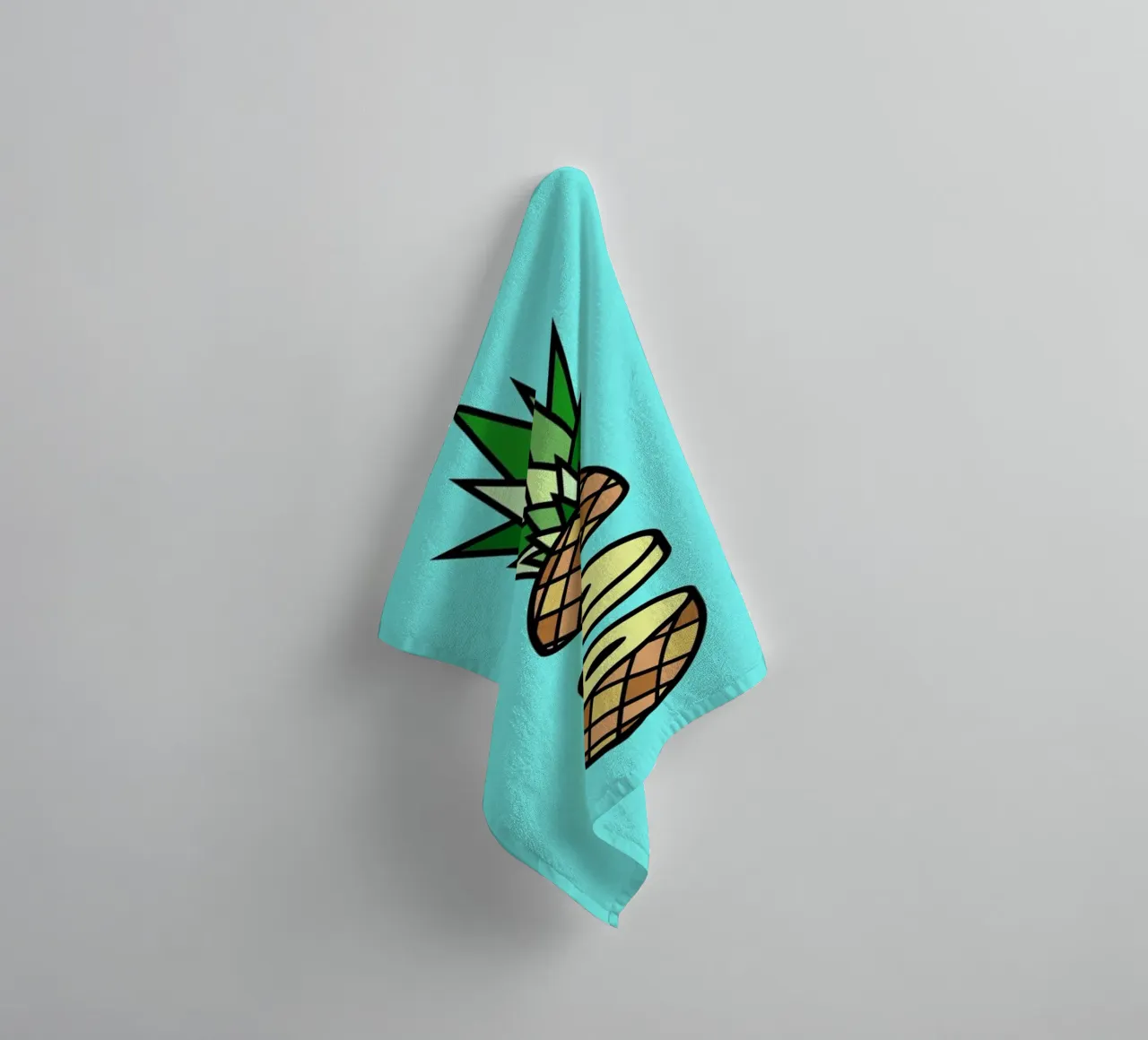 Pineapple towel by Jan Luzar