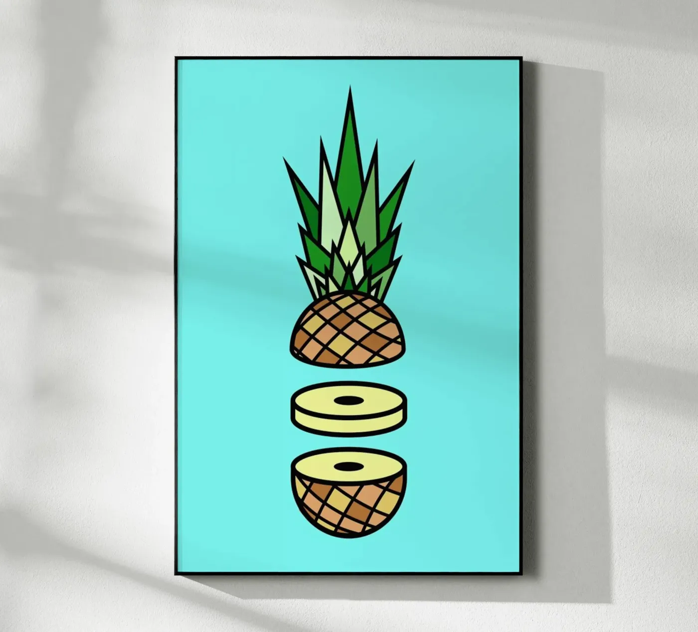 Pineapple plexiglas de Jan Luzar