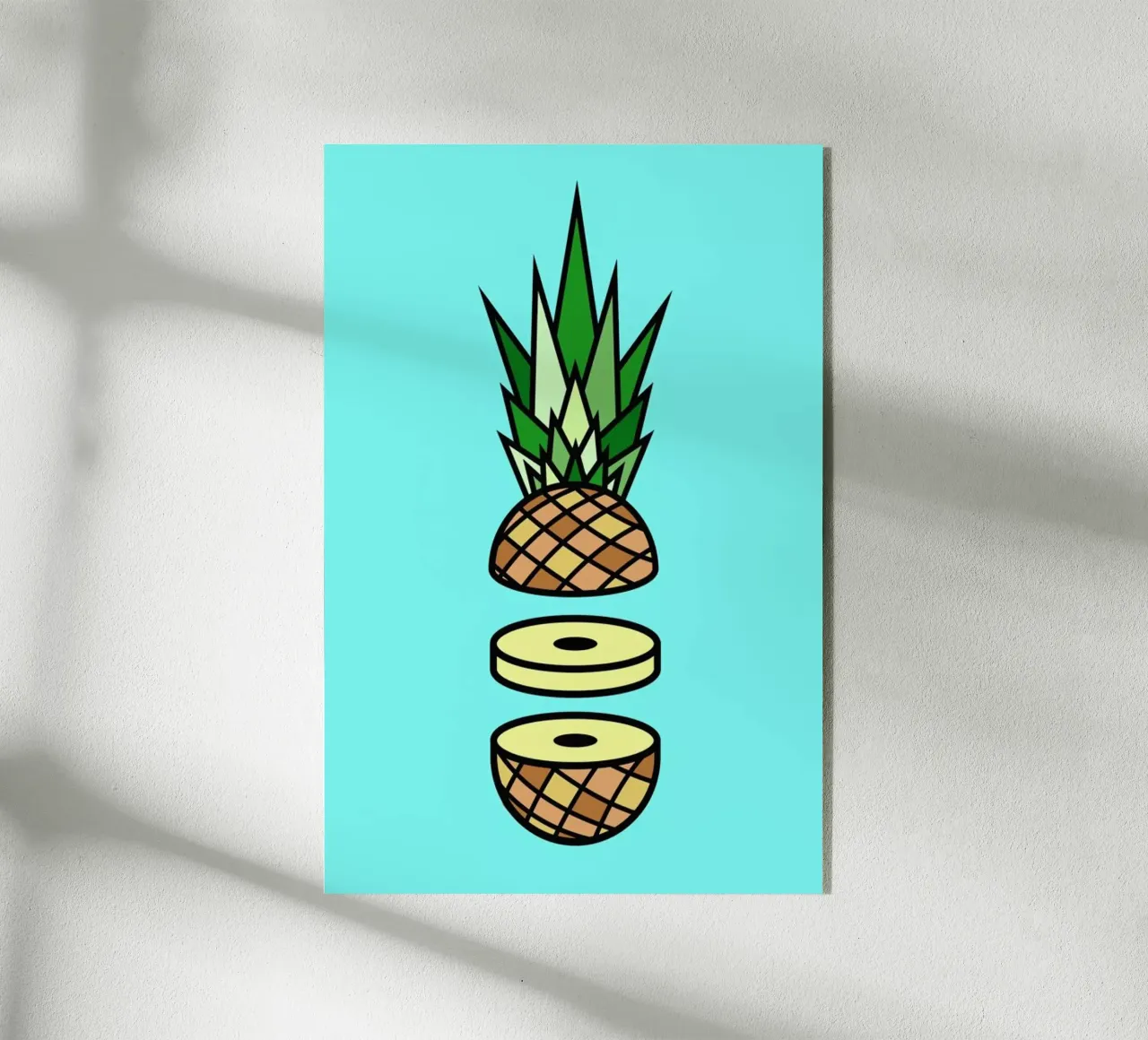 Pineapple plexiglas de Jan Luzar