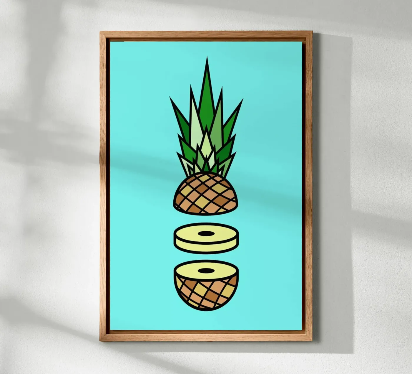 Pineapple forex plate by Jan Luzar