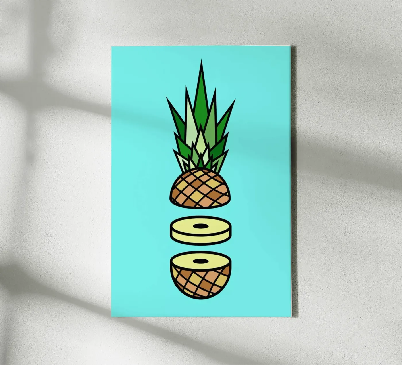 Pineapple canvas by Jan Luzar