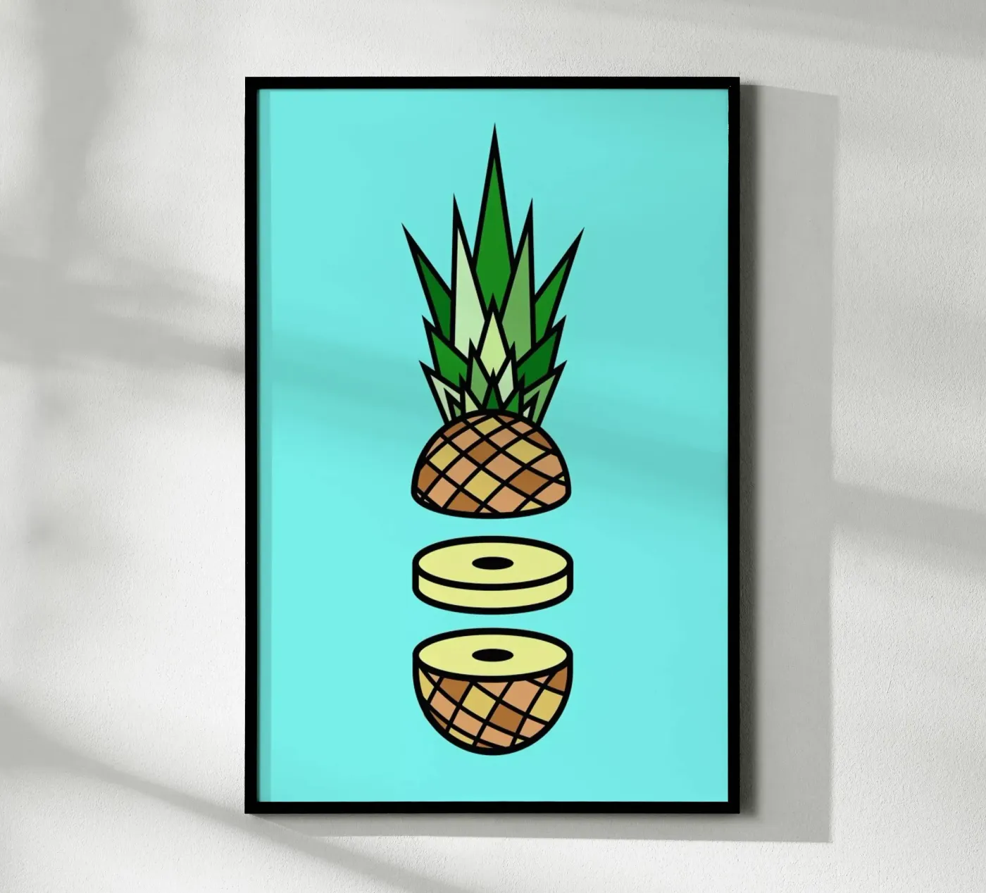 Pineapple poster de Jan Luzar