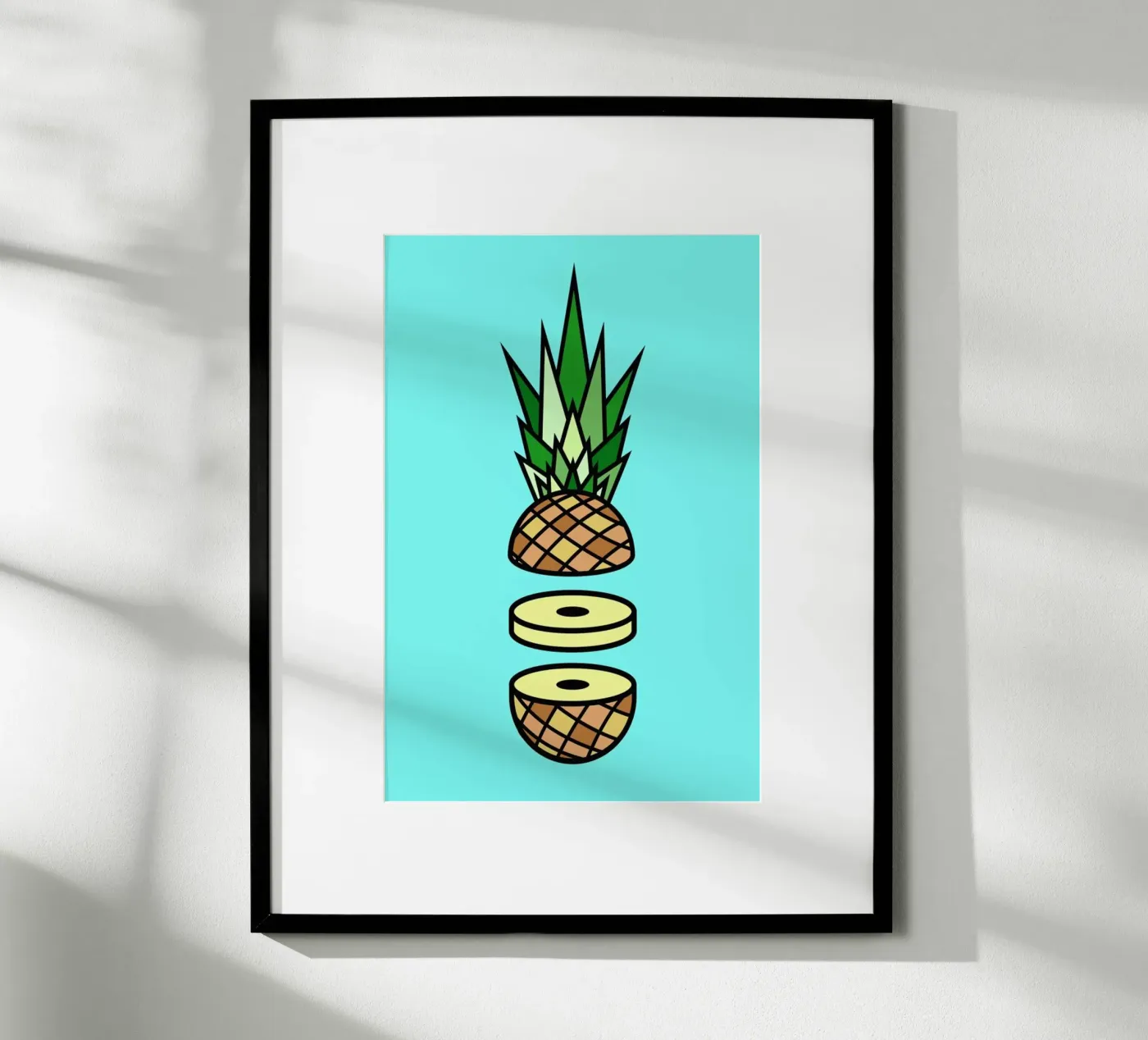 Pineapple poster de Jan Luzar