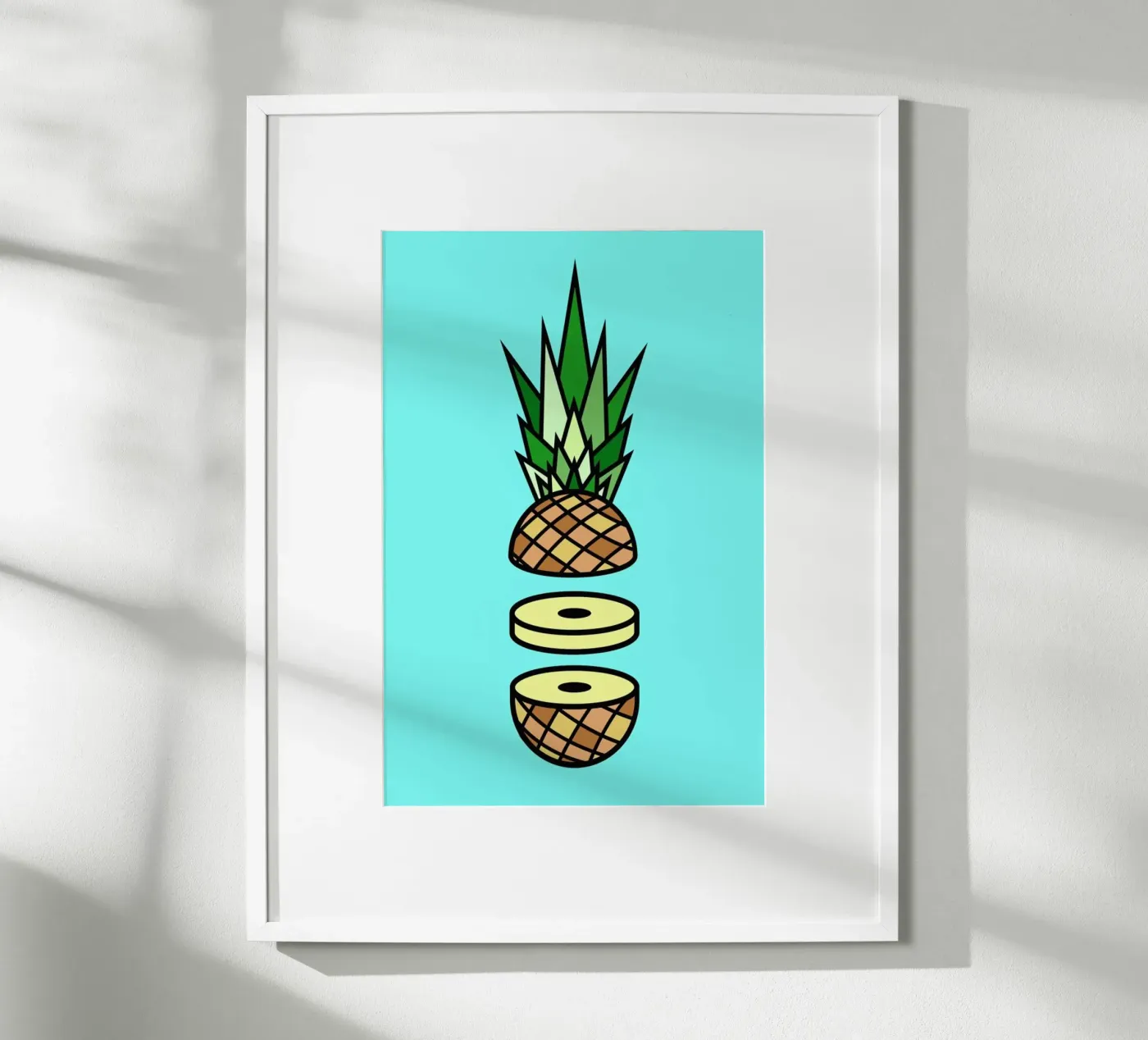 Pineapple poster de Jan Luzar