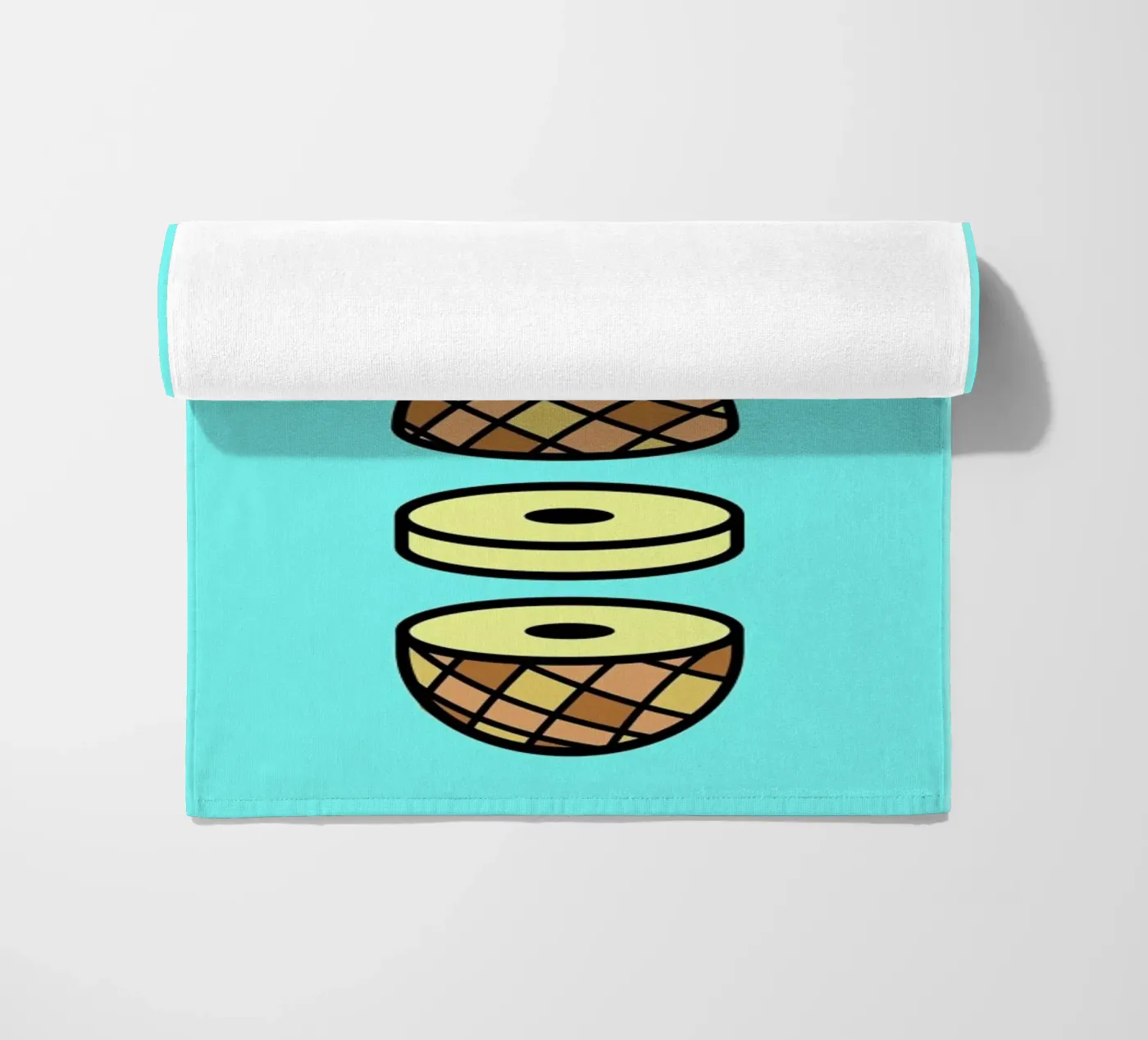 Pineapple strandhanddoek van Jan Luzar