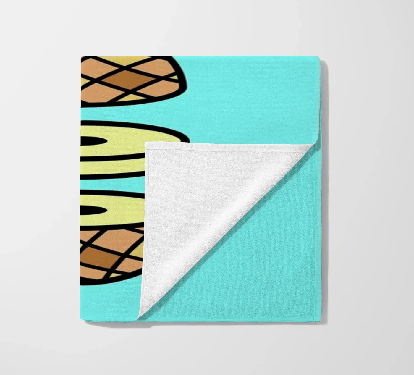 Pineapple strandhanddoek van Jan Luzar