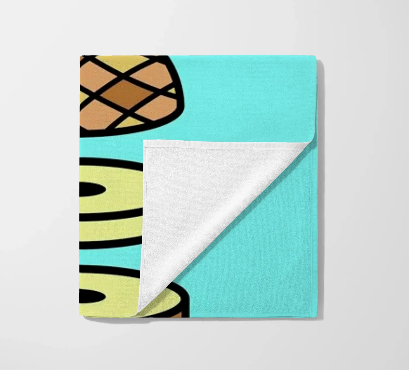 Pineapple strandhanddoek van Jan Luzar