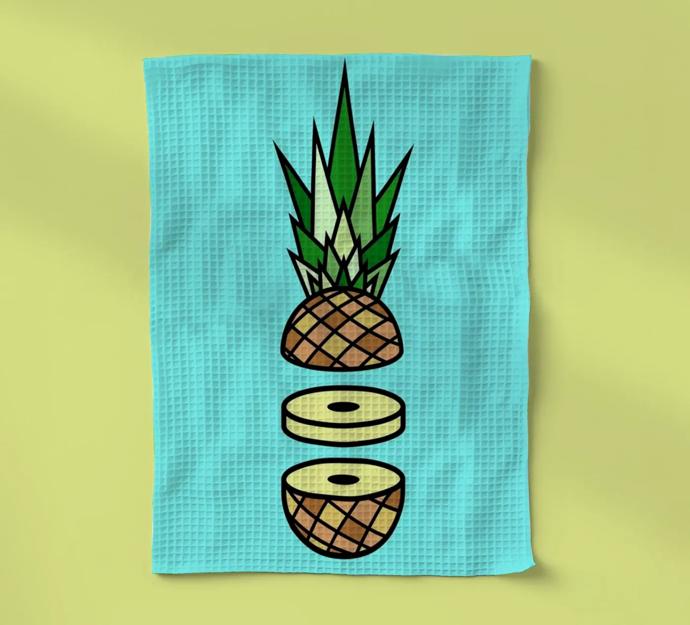 Pineapple Geschirrtuch von Jan Luzar