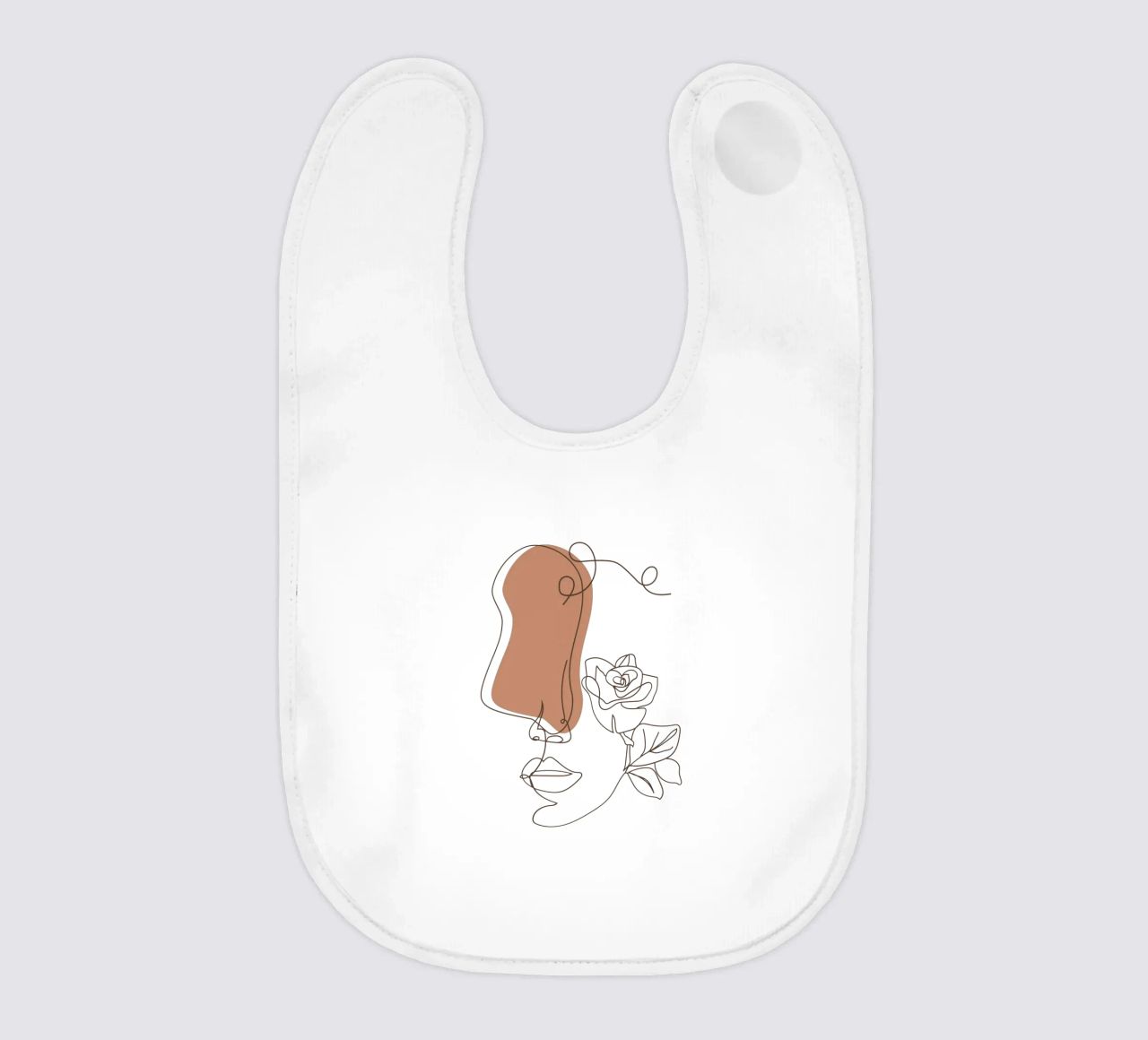 Semplice donna boho minimalista e fiori bavaglino da YSV MINIMALIST