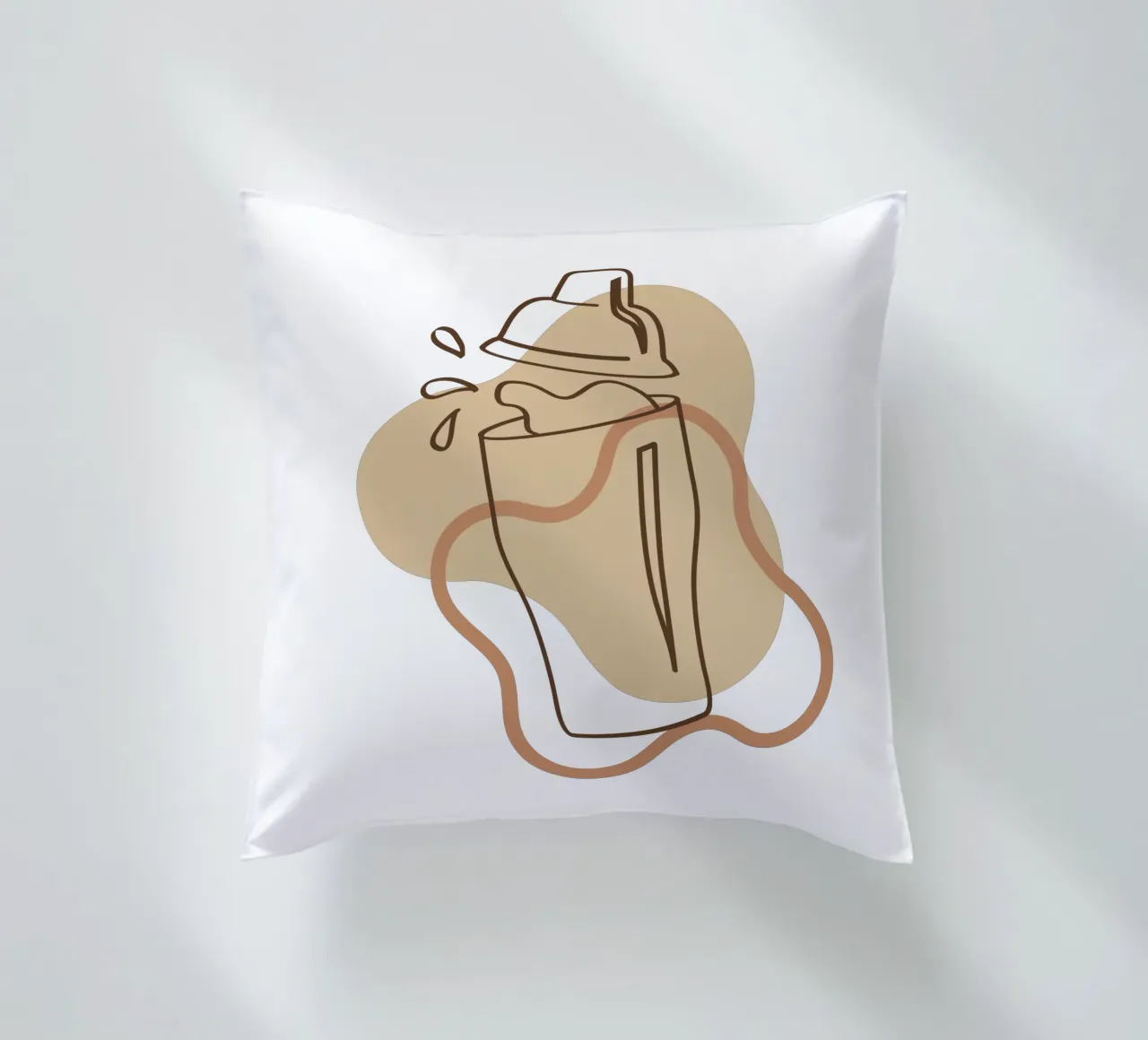 Semplice bevanda boho minimalista cuscino da YSV MINIMALIST