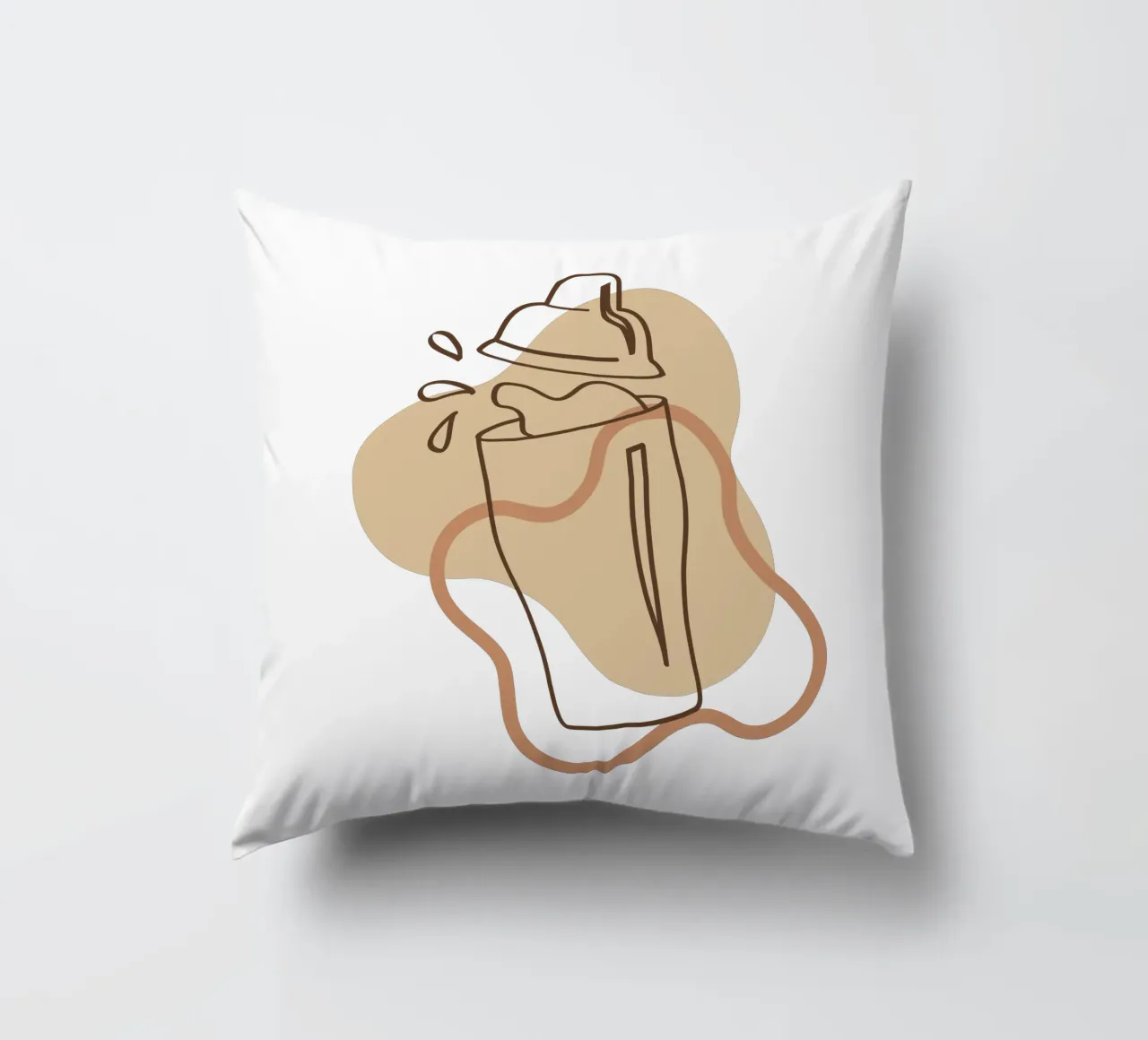 Semplice bevanda boho minimalista cuscino da YSV MINIMALIST