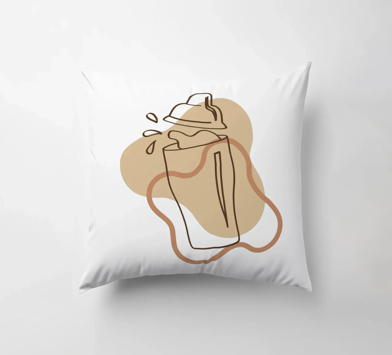 Semplice bevanda boho minimalista cuscino da YSV MINIMALIST