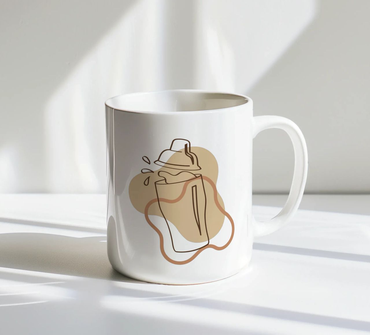 Semplice bevanda boho minimalista tazza in ceramica da YSV MINIMALIST