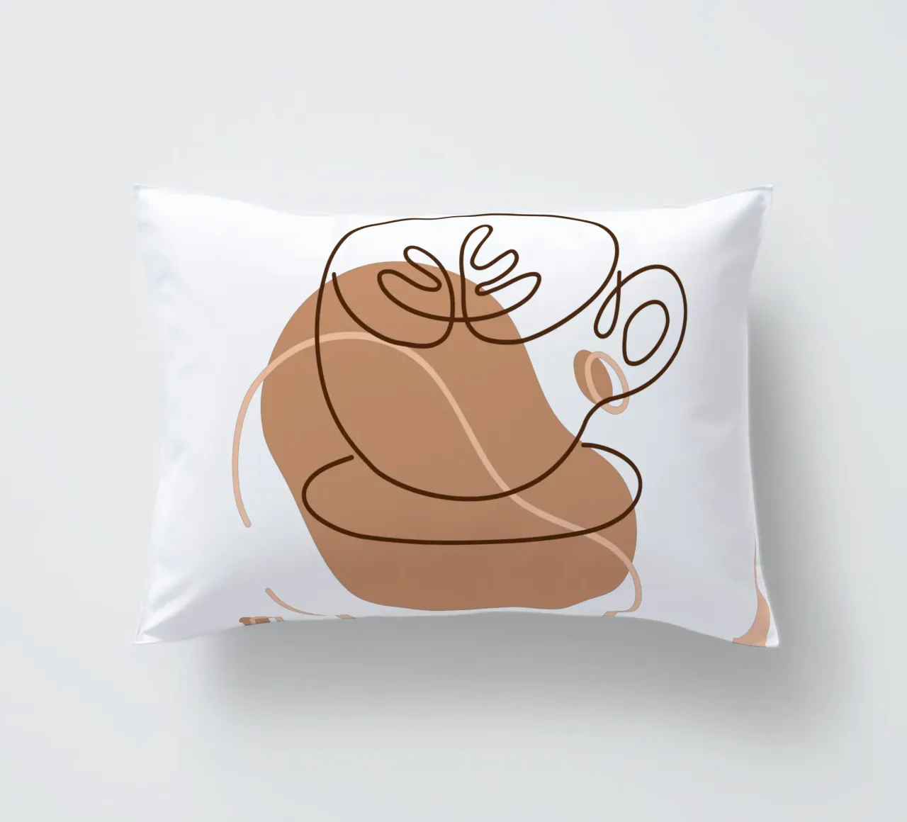Bevanda minimalista al caffè boho cuscino da YSV MINIMALIST