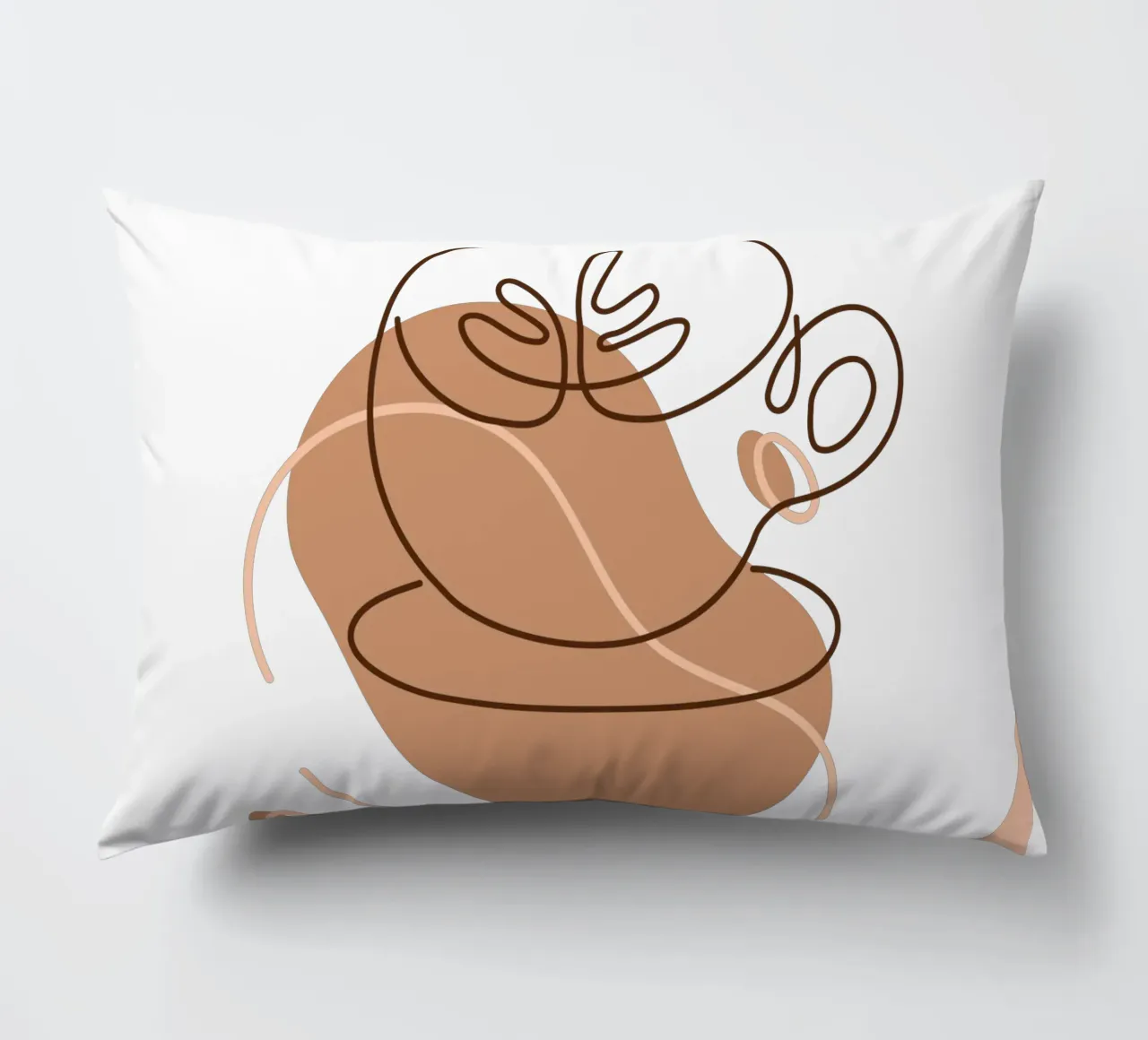 Bevanda minimalista al caffè boho cuscino da YSV MINIMALIST
