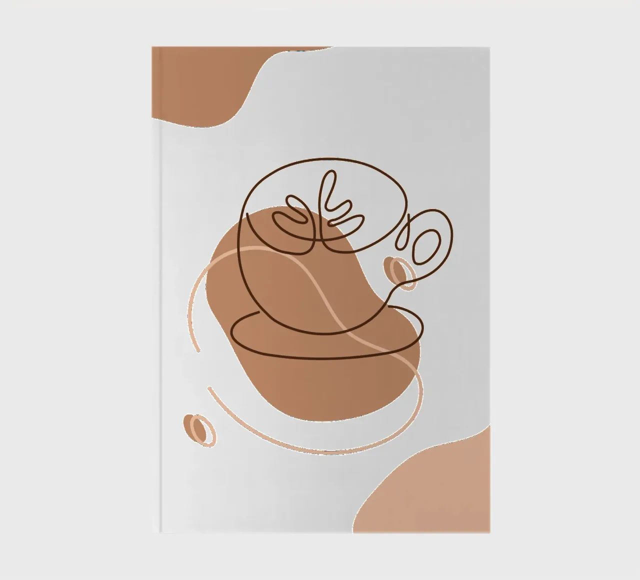 Café boho minimalista cuaderno de YSV MINIMALIST