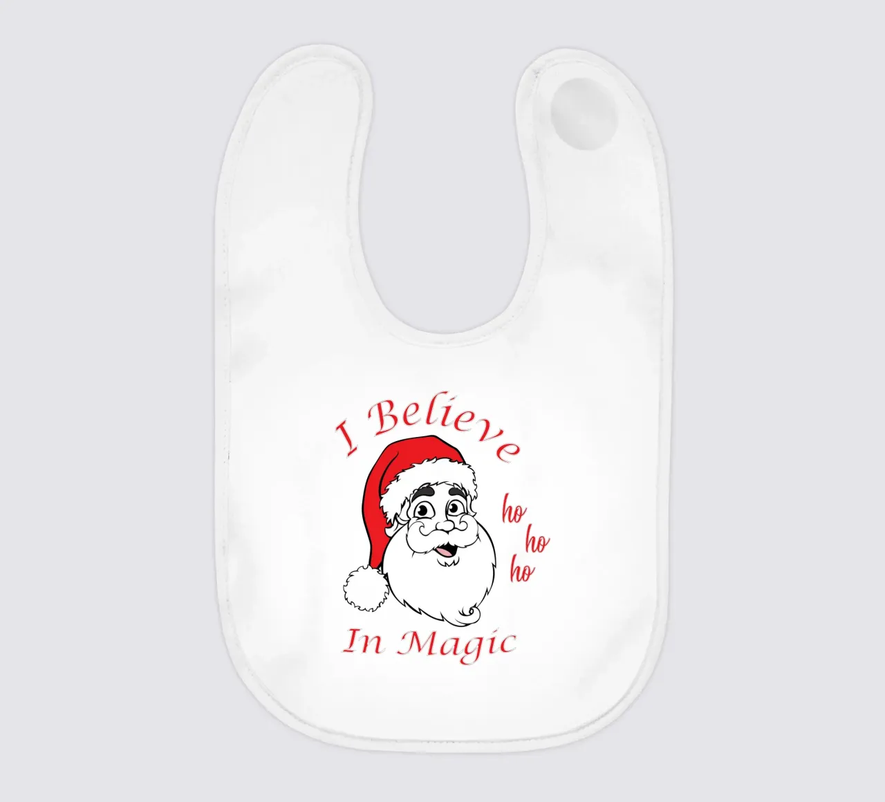 Credo nella magia di Babbo Natale bavaglino da vickeyroads