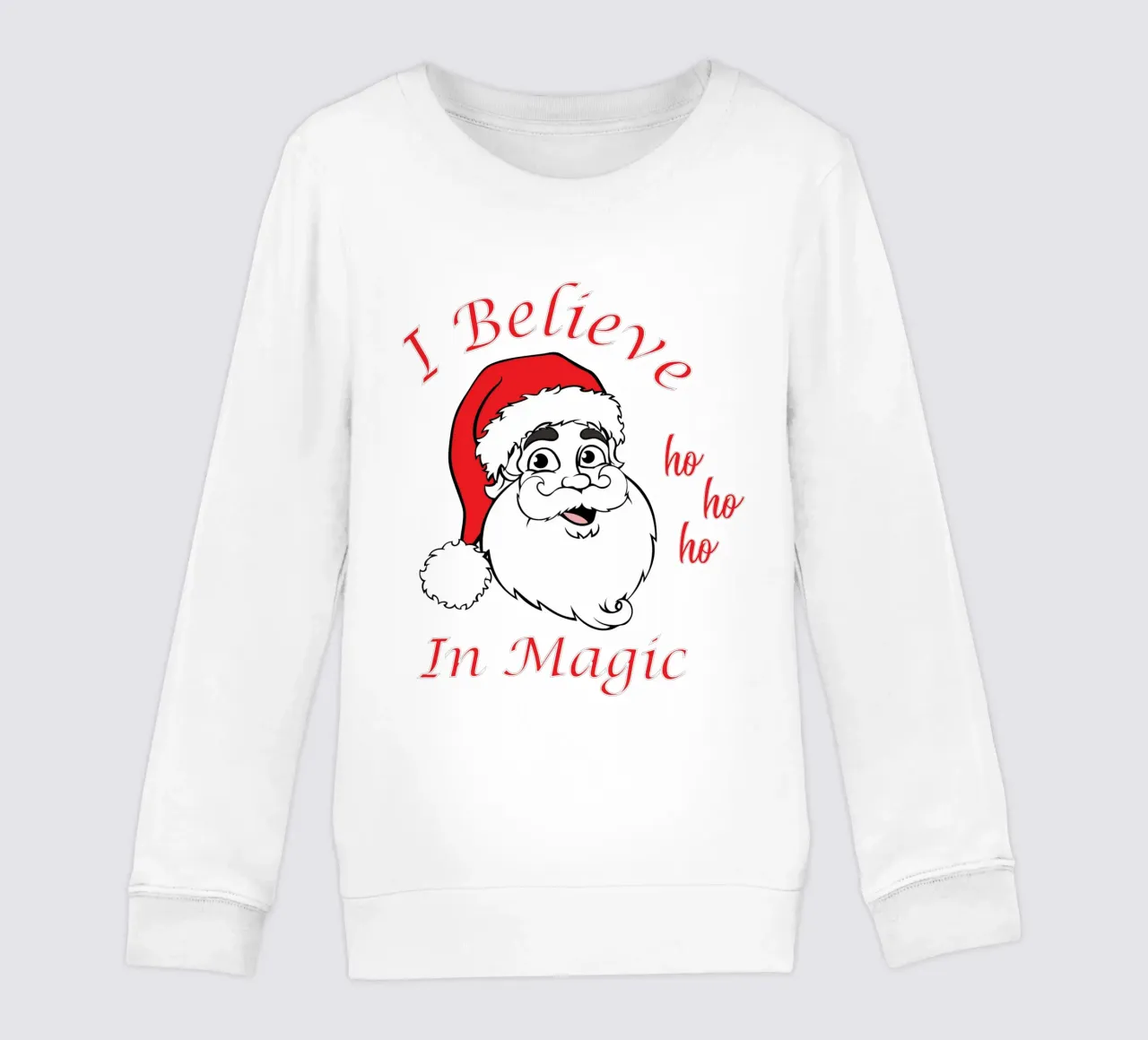 Credo nella magia di Babbo Natale felpa bambino da vickeyroads