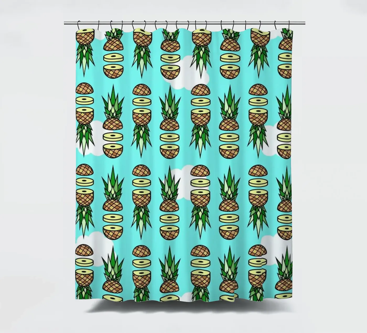 Dropping Duschvorhang von Jan Luzar