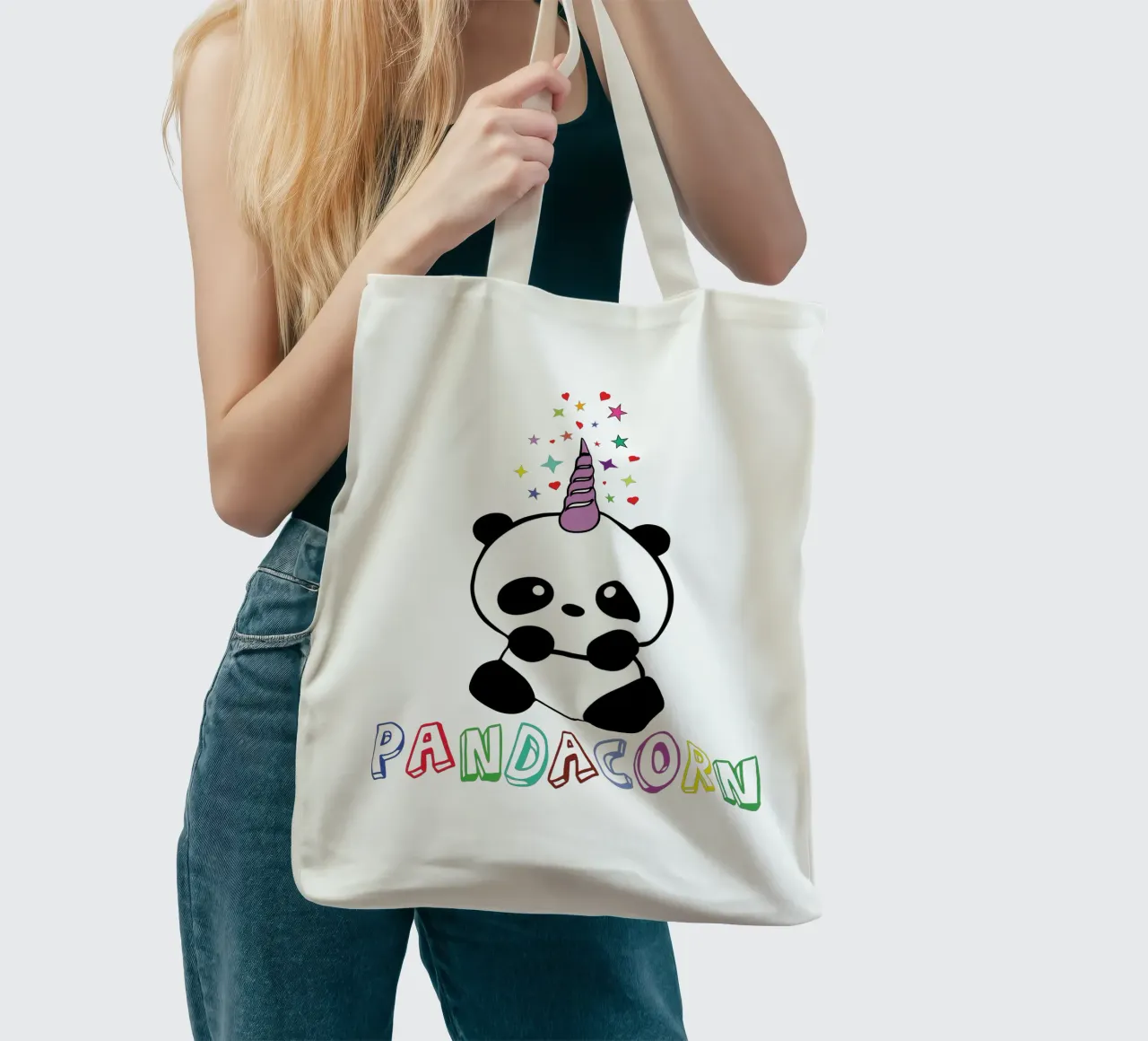 pandacorn borsa in juta da vickeyroads