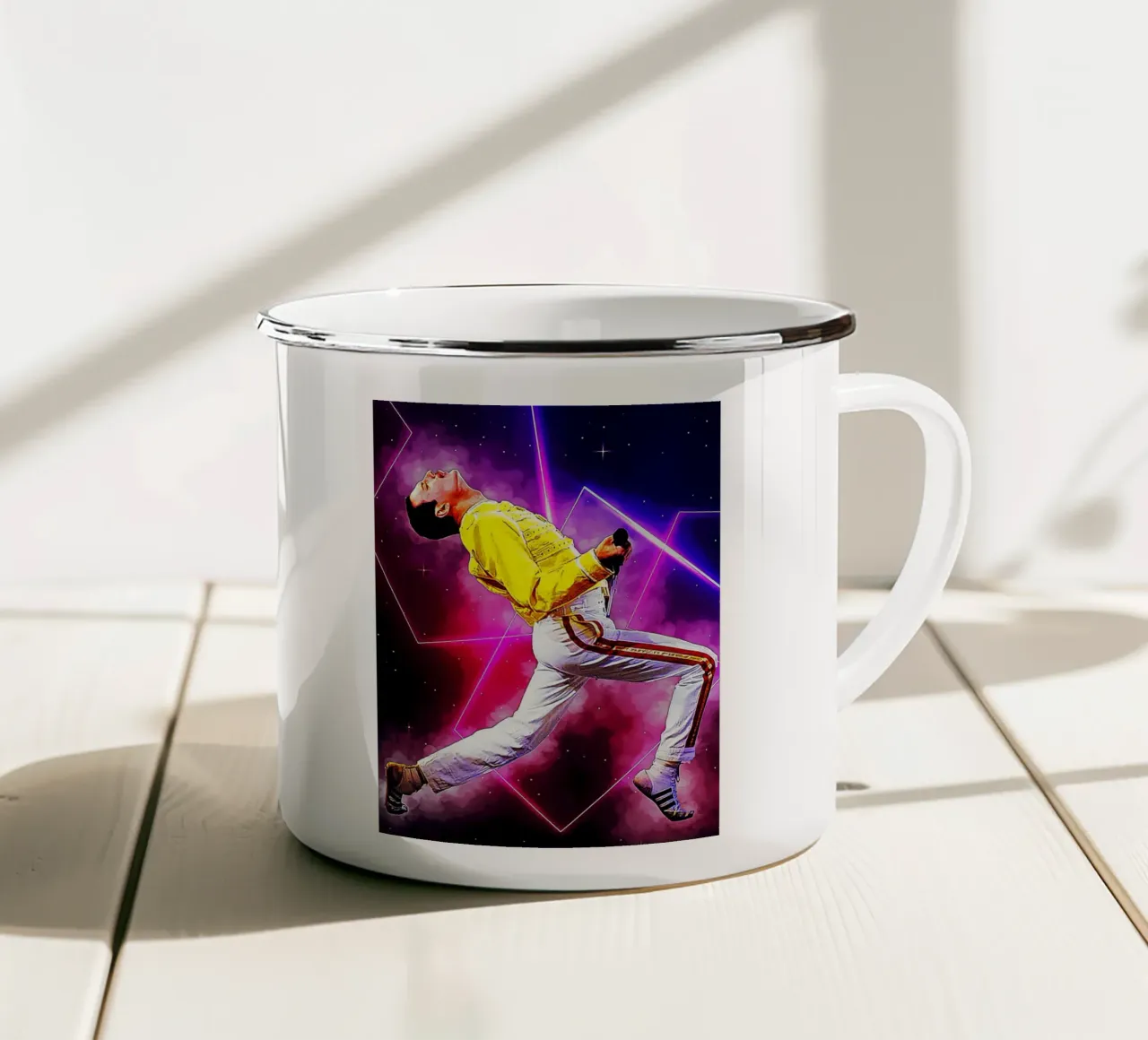 Stile di Freddie tazza in smalto da neonartroom