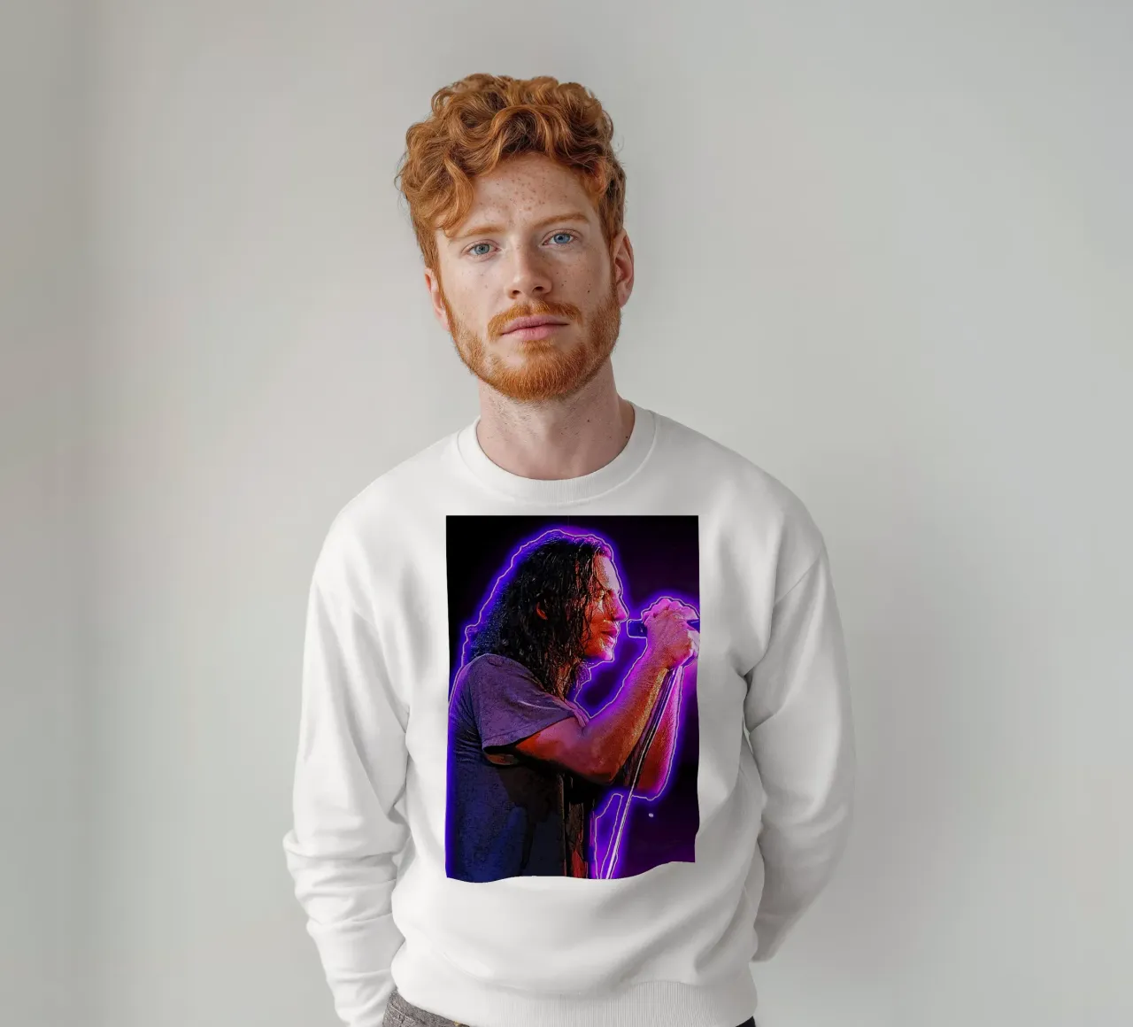 Vedder Neon felpa da neonartroom