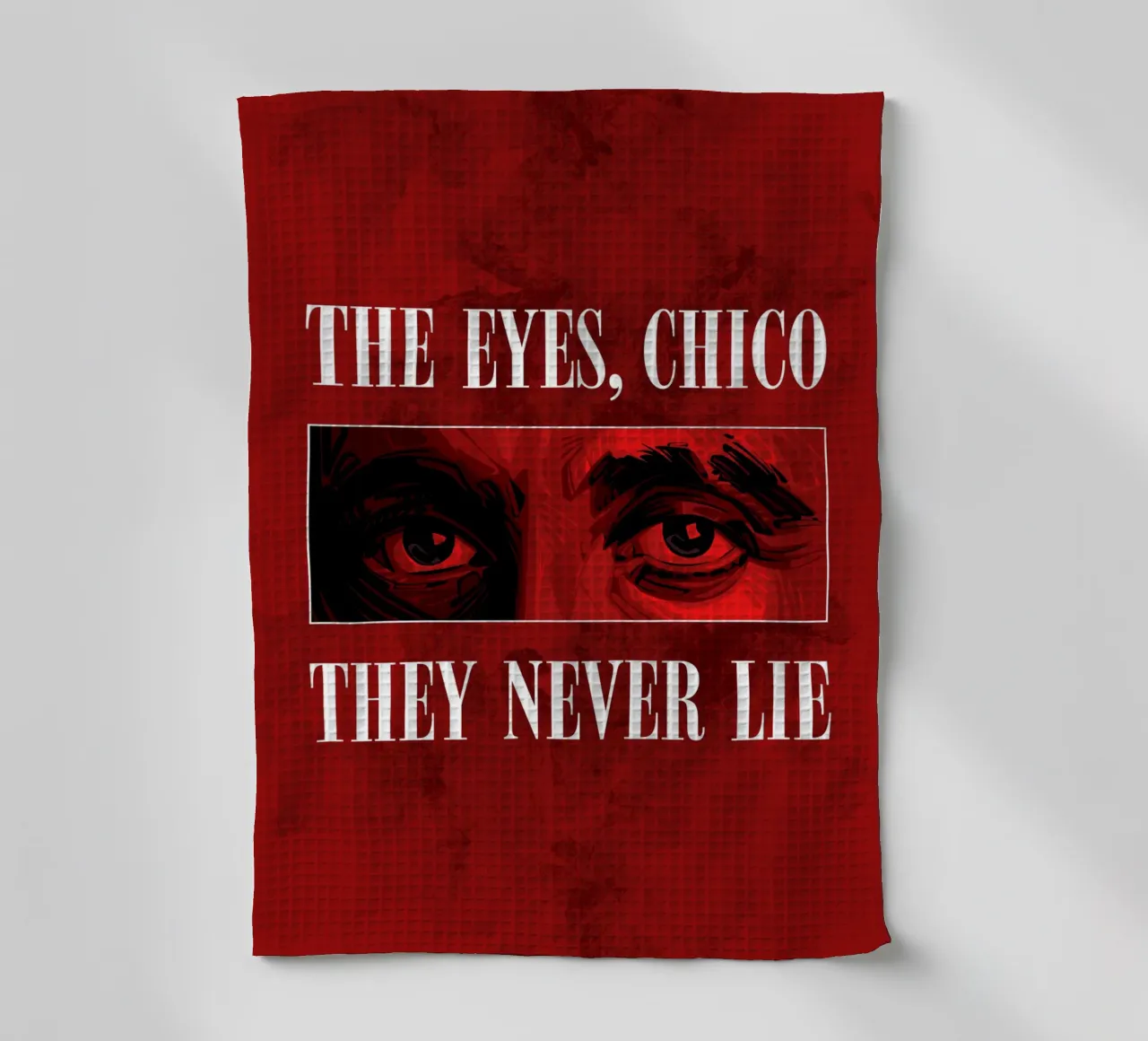 Scarface Eyes Red canovaccio da cucina da nabakumov