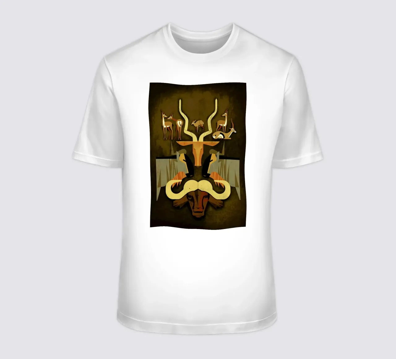 Horns and Hoofs t-shirt da Dieter Braun