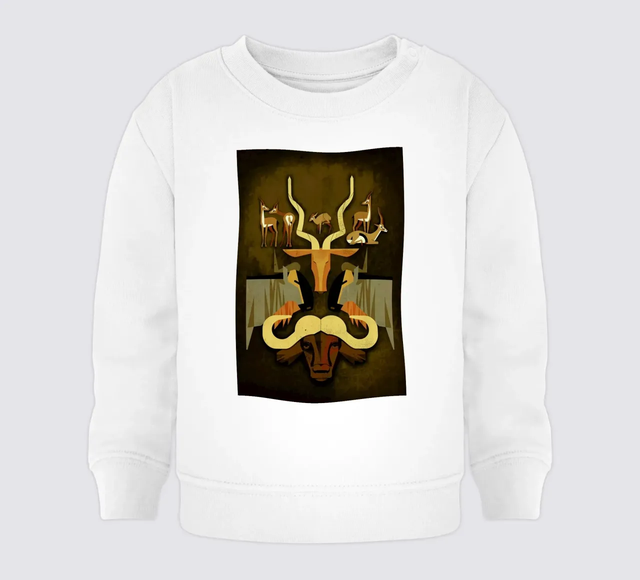 Horns and Hoofs felpa neonato da Dieter Braun