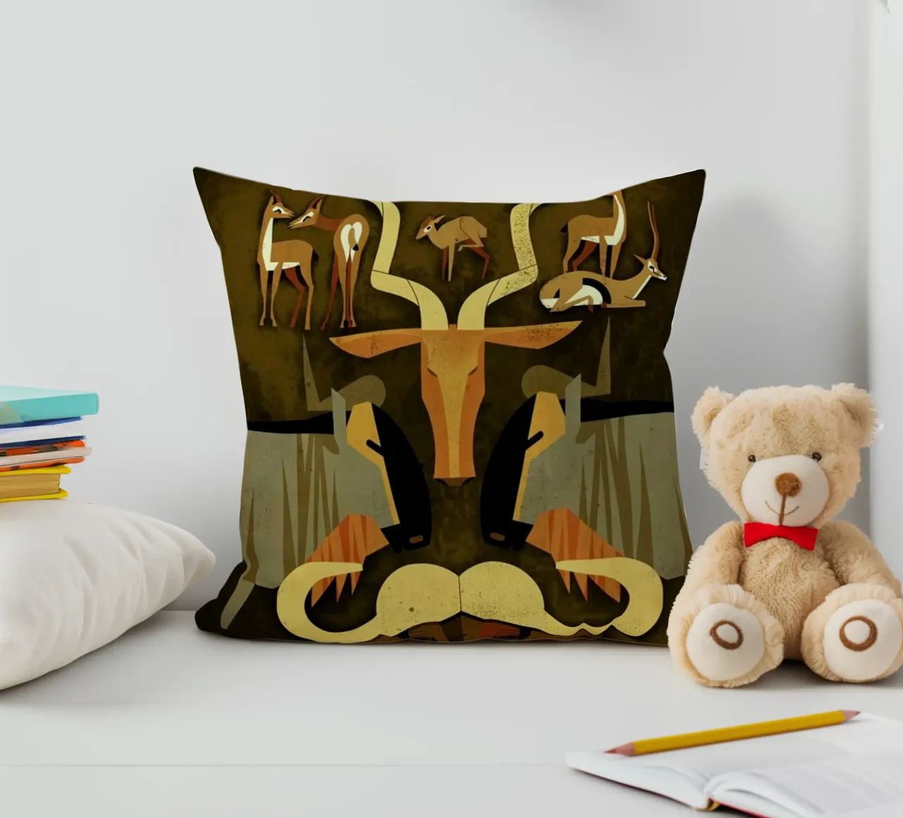 Horns and Hoofs cuscino da Dieter Braun