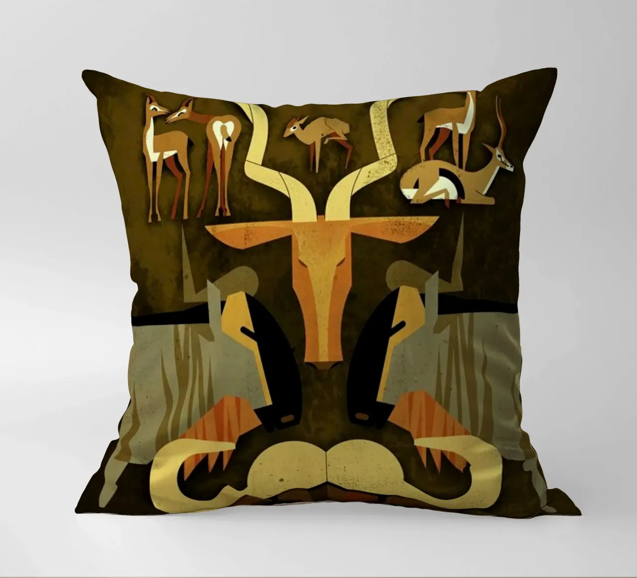 Horns and Hoofs cuscino da Dieter Braun