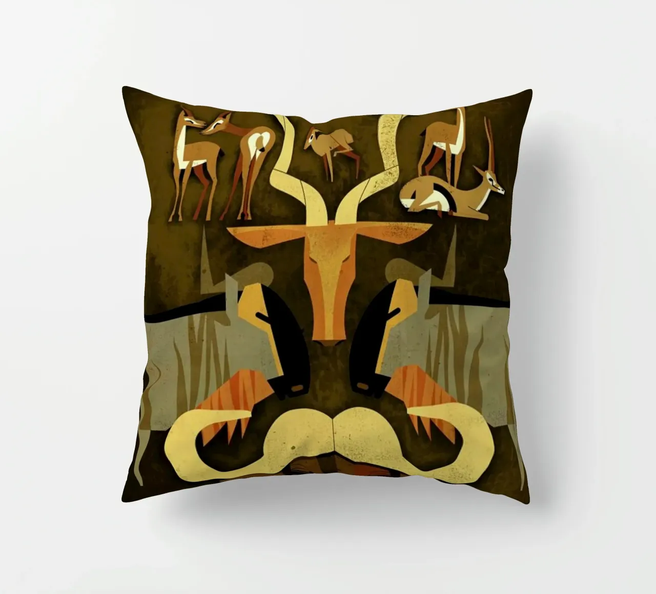 Horns and Hoofs cuscino da Dieter Braun